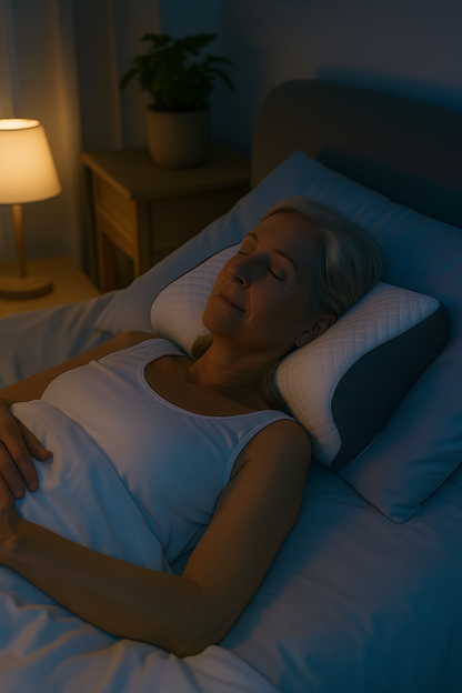 oreiller ergonomique femme sommeil