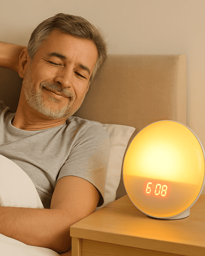 Réveil Simulateur d’Aube | ZenLight Harmonie Matinale - Enfin Actif 50+