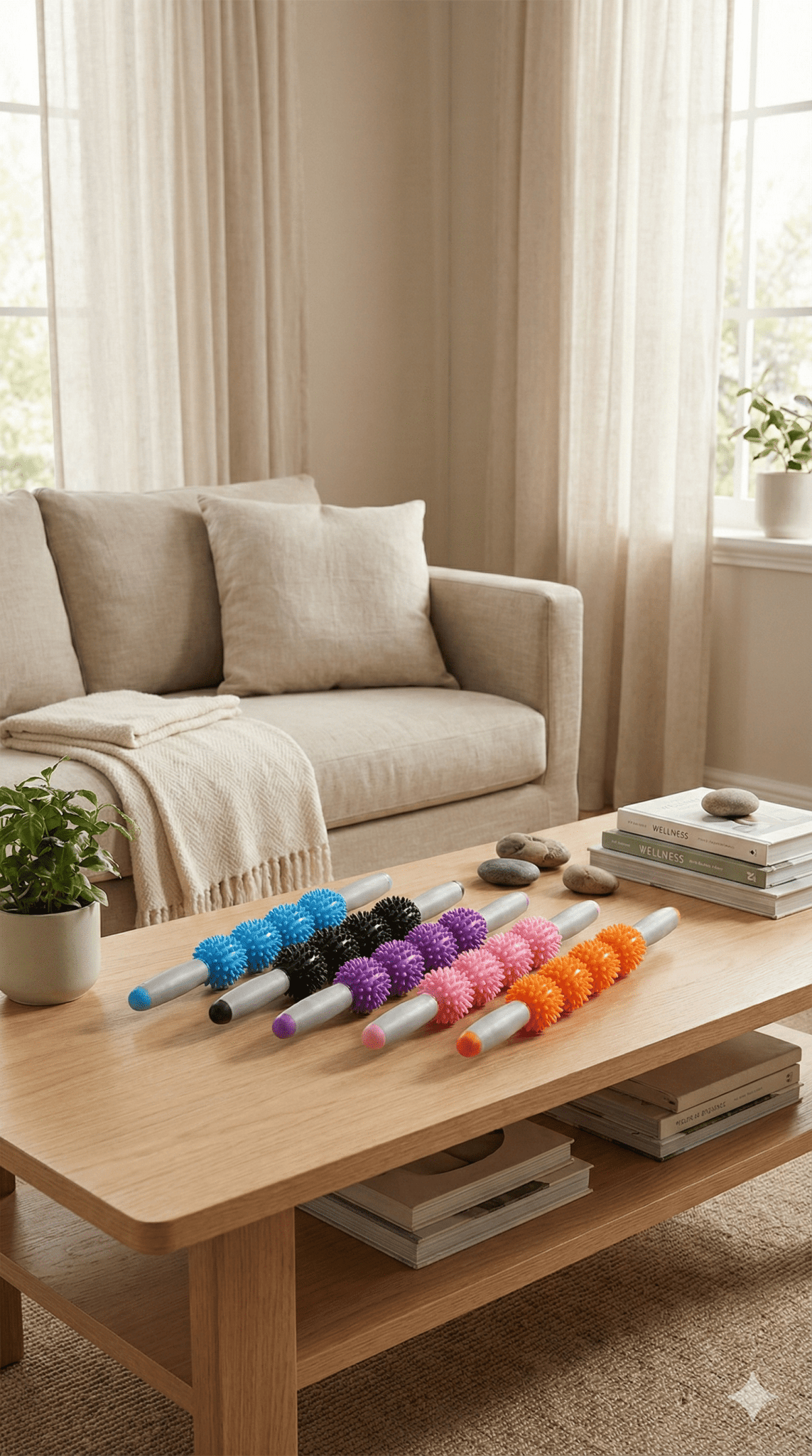 rouleau de massage vitalroll différentes couleurs