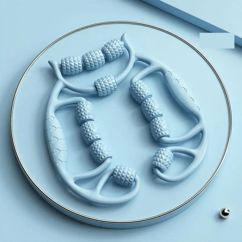 rouleau massage bodycare bleu