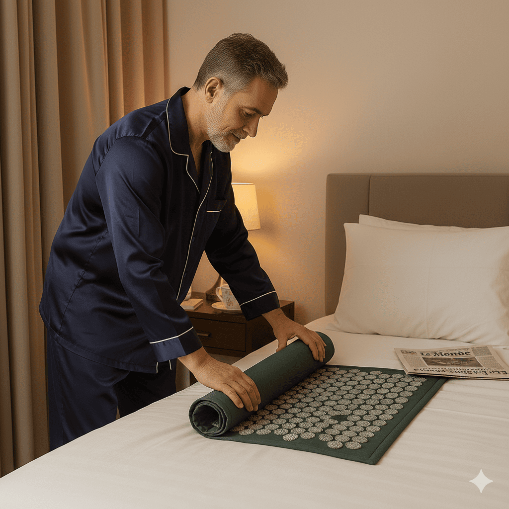 Tapis d’acupression ZenPression™ – Relaxation, circulation sanguine et sommeil réparateur - Enfin Actif 50+