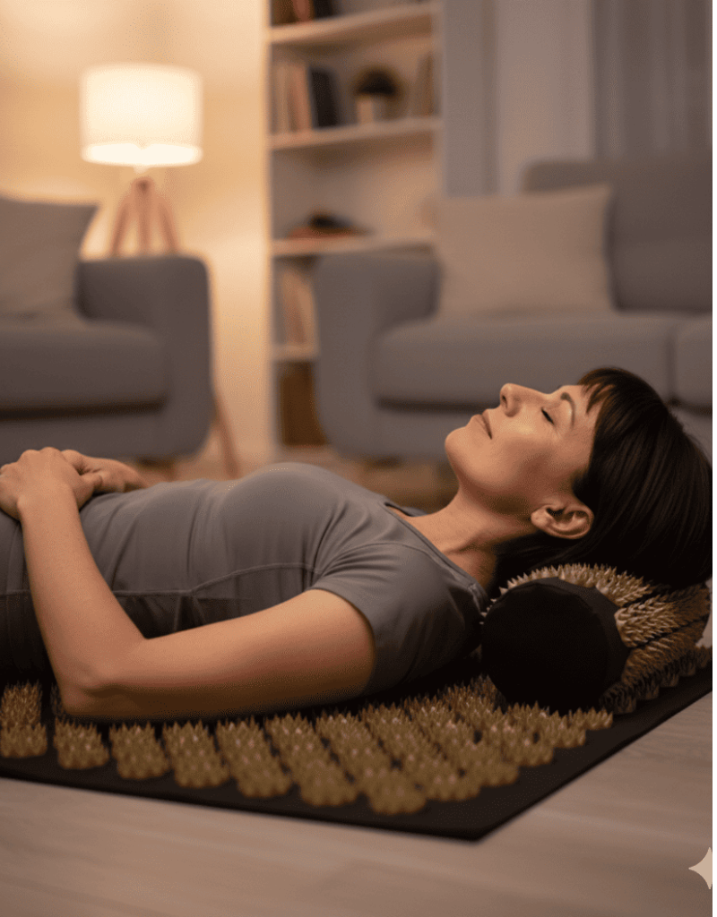 Tapis d’acupression ZenPression™ – Relaxation, circulation sanguine et sommeil réparateur - Enfin Actif 50+