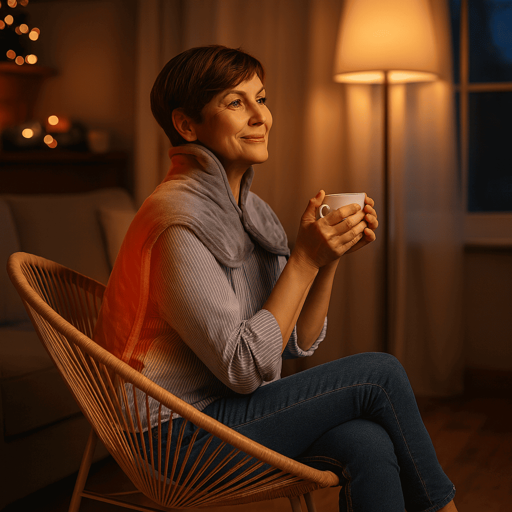 Tapis chauffant dos RelaxDos™ – Soulagement musculaire et sommeil réparateur - Enfin Actif 50+