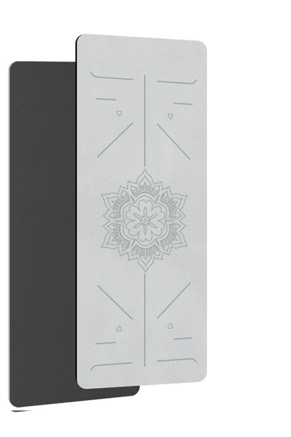 tapis de yoga gris
