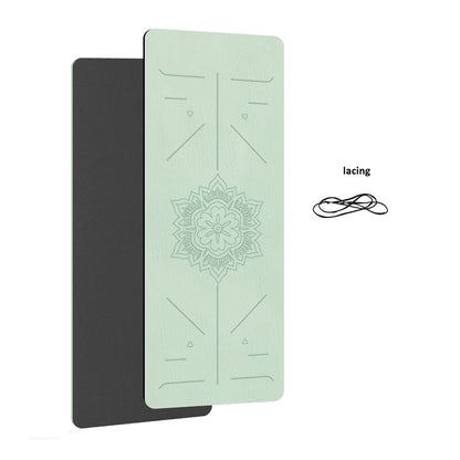 tapis de yoga vert