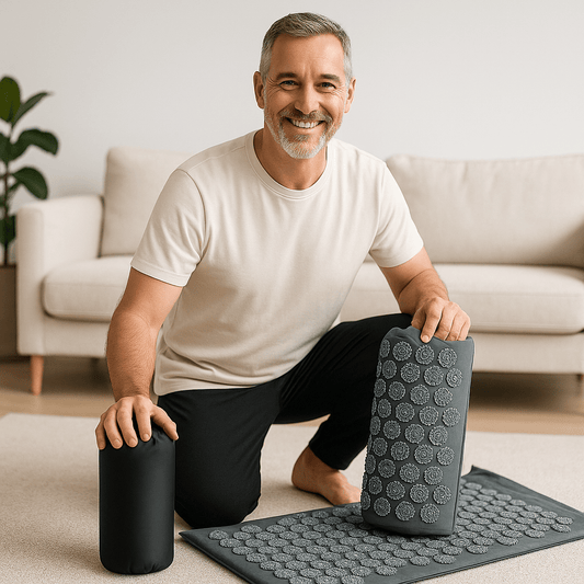 ZenPression+ | Tapis d’Acupression - Soulage les tensions et stimule la circulation | Auto - massage & Bien - être naturel - Enfin Actif 50+
